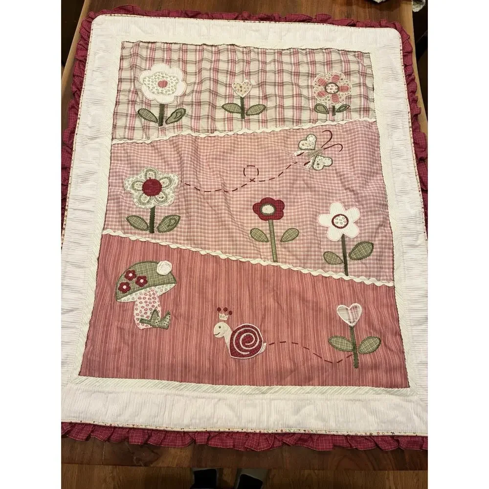 Flower Applique Quilt 45